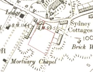 1888 Plumstead, map