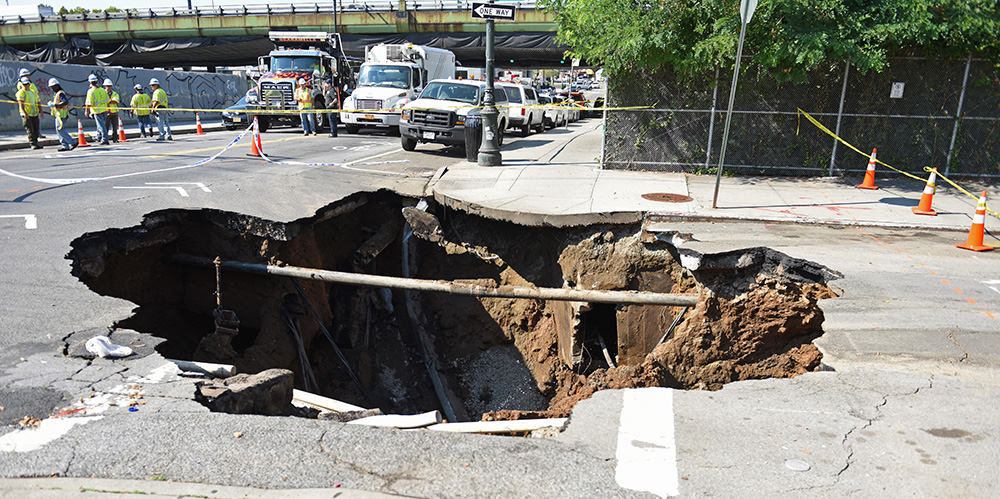 Recent sinkhole in Norwich: what could be the cause?