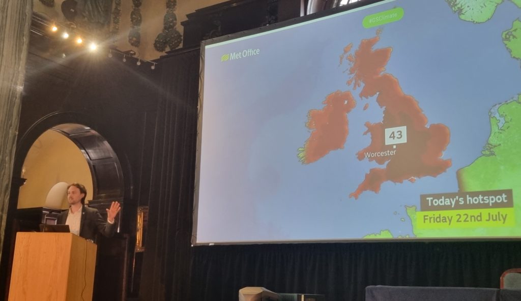 Met Office Climate Change 2050 forecast
