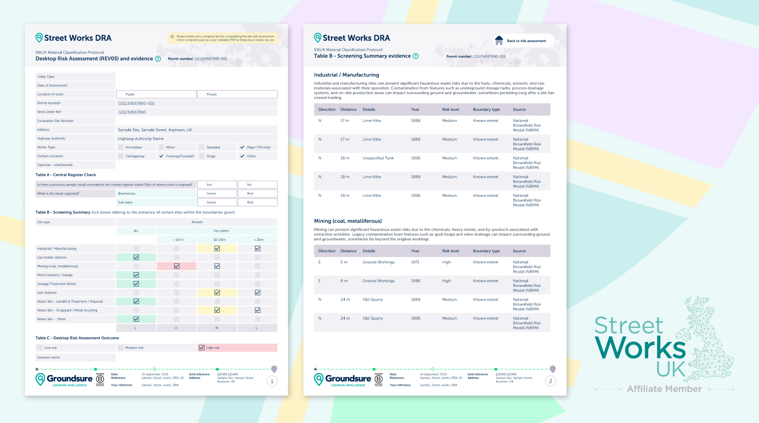 Question: Which street works risk assessment tools best support compliance teams?